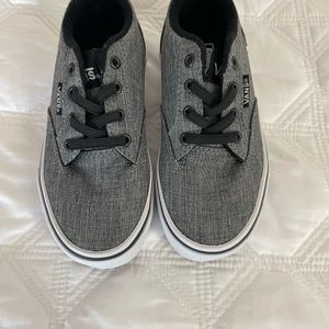 Vans boys sneakers size 11. Worn once.